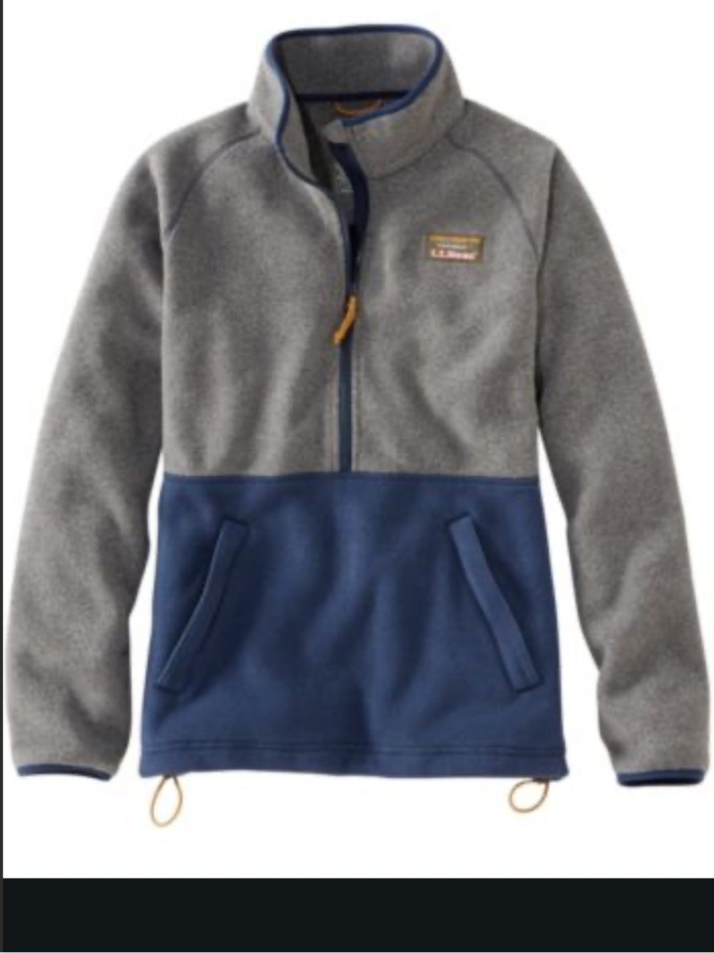 L.L. Bean Mountain Classic Fleece Pullover Color Block Women's Regular